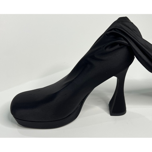 Jeffrey Campbell Pantalones Platform Boots Size 8 - Picture 8 of 16